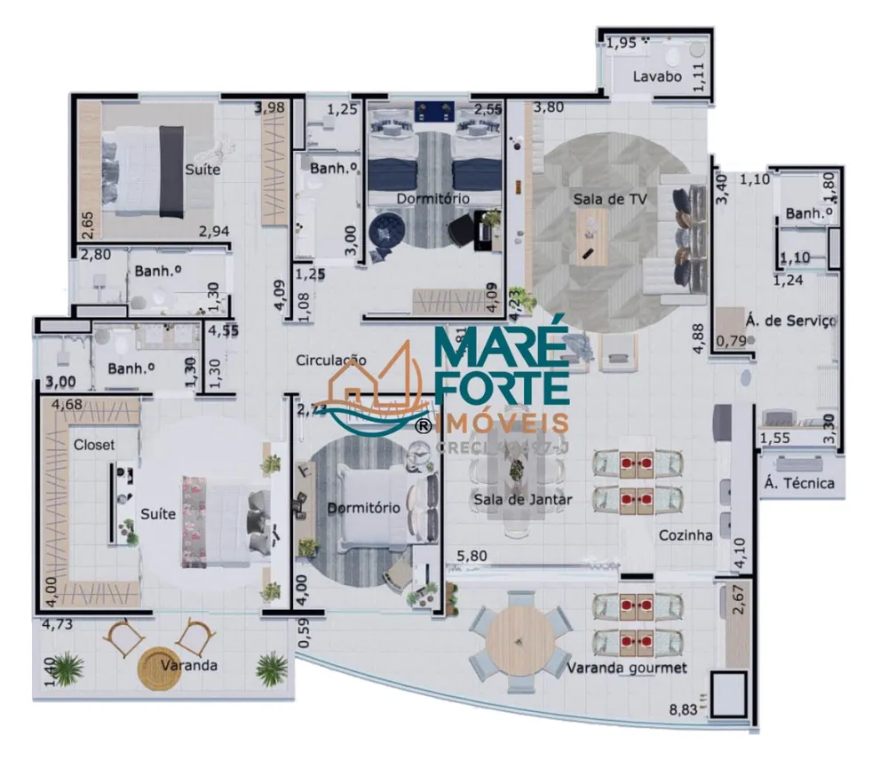 Apartamento, 4 quartos, 350 m² - Foto 14