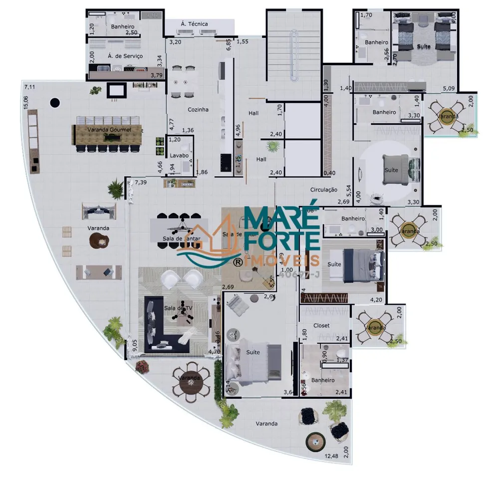 Apartamento, 4 quartos, 350 m² - Foto 12