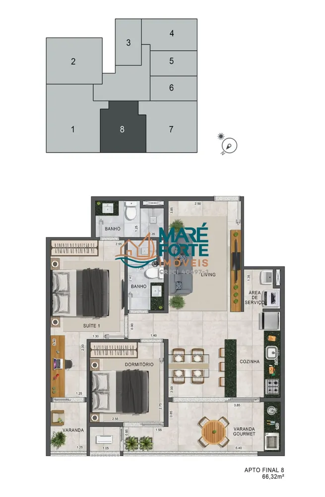 Apartamento, 1 quarto, 50 m² - Foto 10