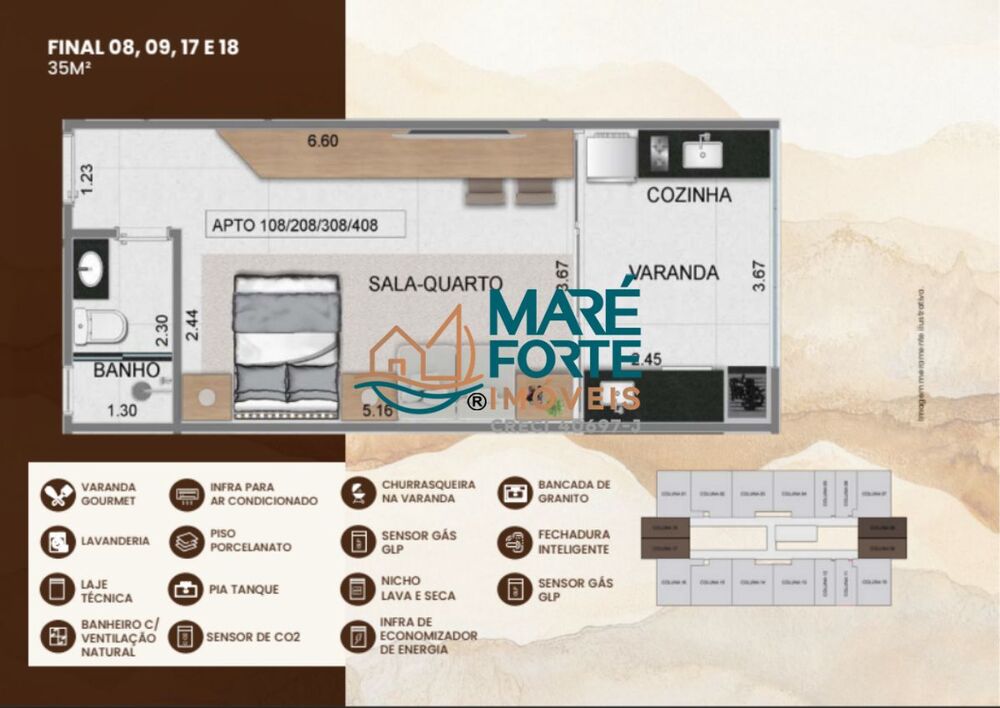Apartamento, 2 quartos, 66 m² - Foto 4