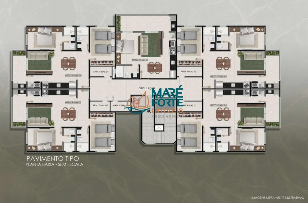 Apartamento, 1 quarto, 44 m² - Foto 5