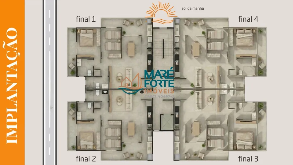 Apartamento, 2 quartos, 65 m² - Foto 1