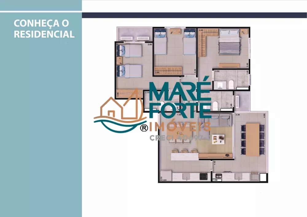 Apartamento, 3 quartos, 94 m² - Foto 8