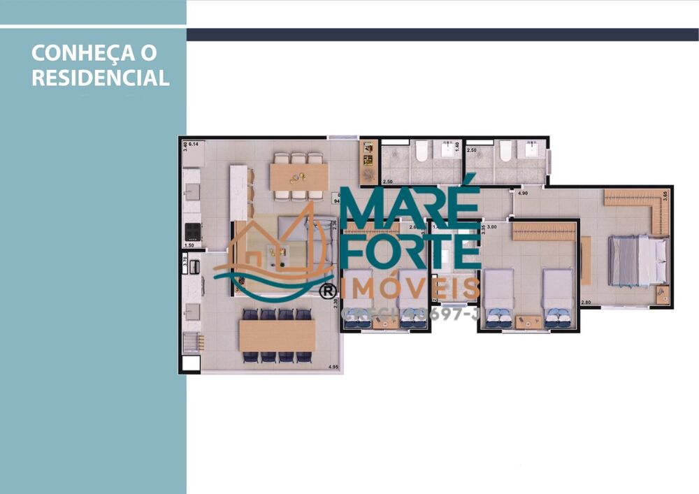 Apartamento, 3 quartos, 94 m² - Foto 9