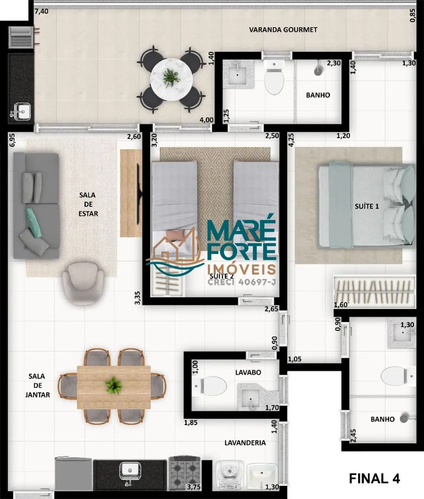 Apartamento, 2 quartos, 78 m² - Foto 7