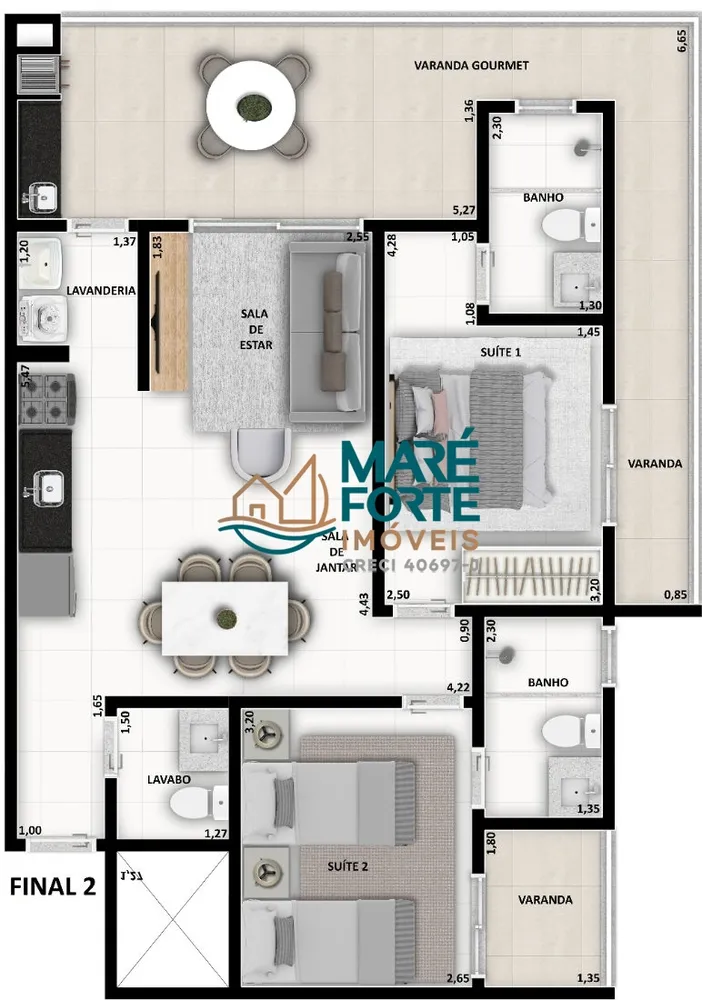 Apartamento, 2 quartos, 78 m² - Foto 5