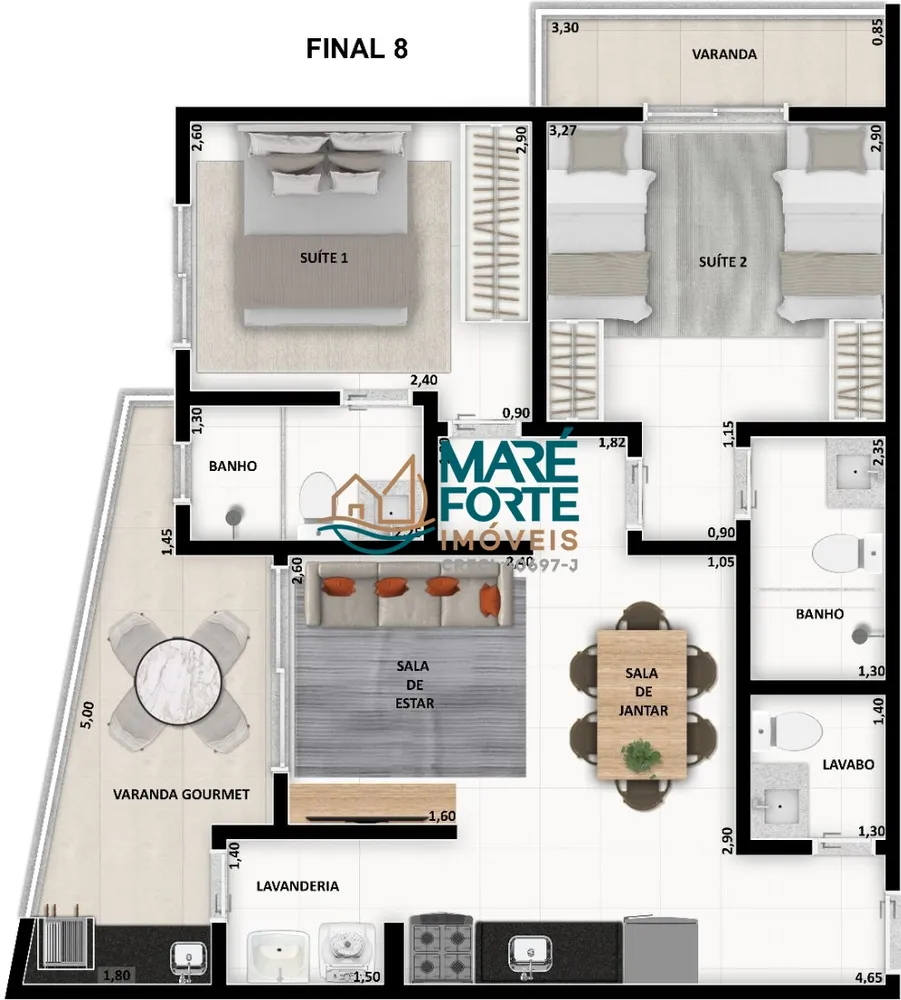 Apartamento, 2 quartos, 78 m² - Foto 9