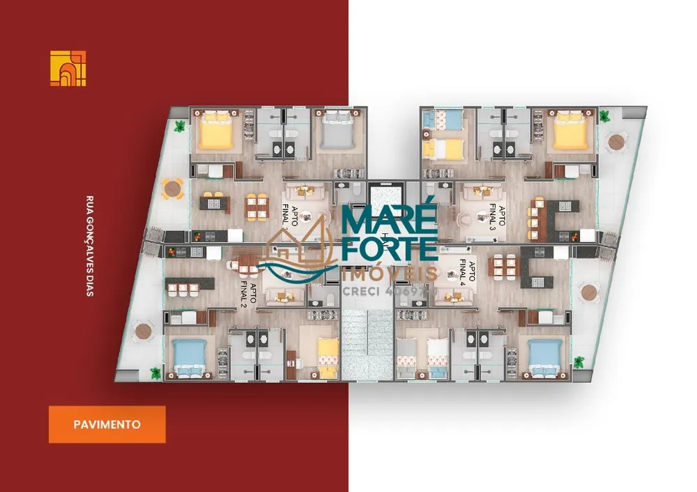 Apartamento, 2 quartos, 69 m² - Foto 9