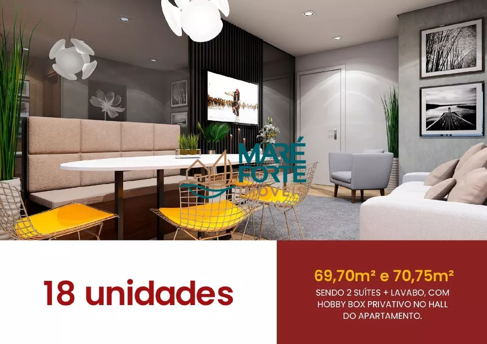 Apartamento à venda com 2 quartos, 69m² - Foto 3