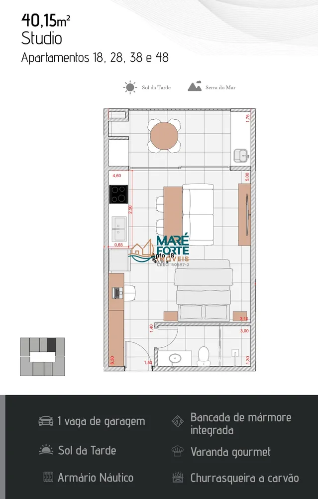 Apartamento, 2 quartos, 61 m² - Foto 19