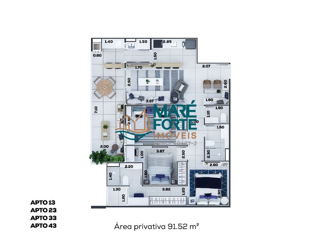 Apartamento, 3 quartos, 86 m² - Foto 12