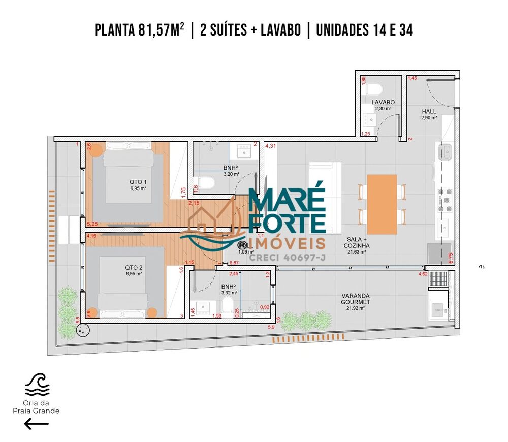 Apartamento, 1 quarto, 59 m² - Foto 10