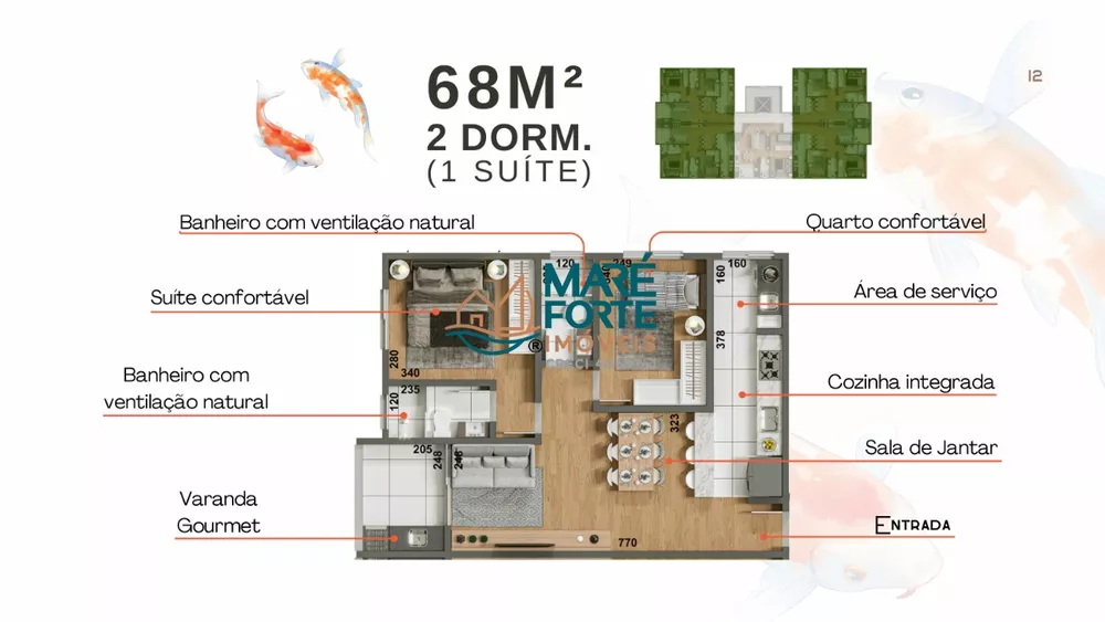 Apartamento à venda com 1 quarto, 49m² - Foto 4