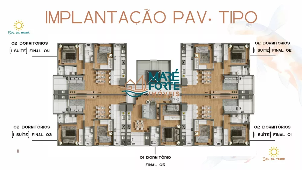 Apartamento à venda com 1 quarto, 49m² - Foto 2