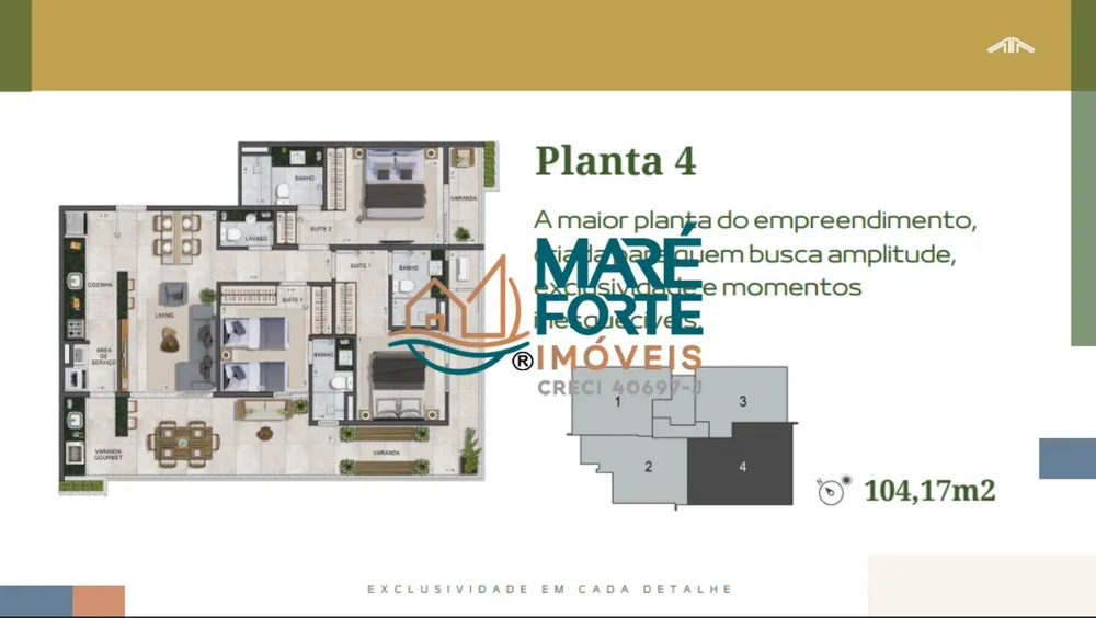 Apartamento, 2 quartos, 74 m² - Foto 2
