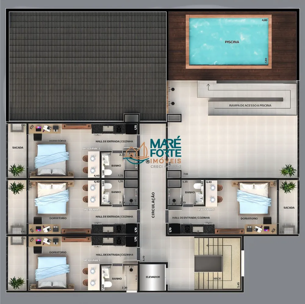 Apartamento, 1 quarto, 30 m² - Foto 6
