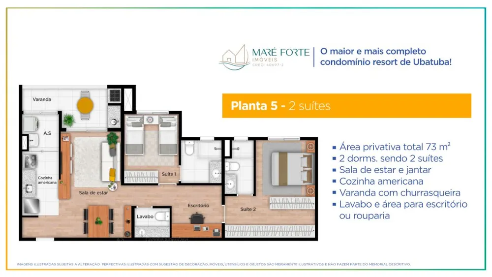 Apartamento, 2 quartos, 58 m² - Foto 11