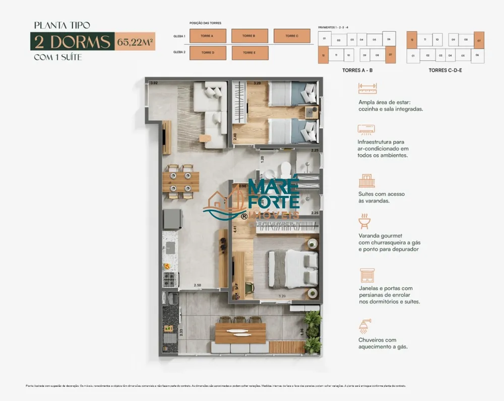 Apartamento, 1 quarto, 45 m² - Foto 7