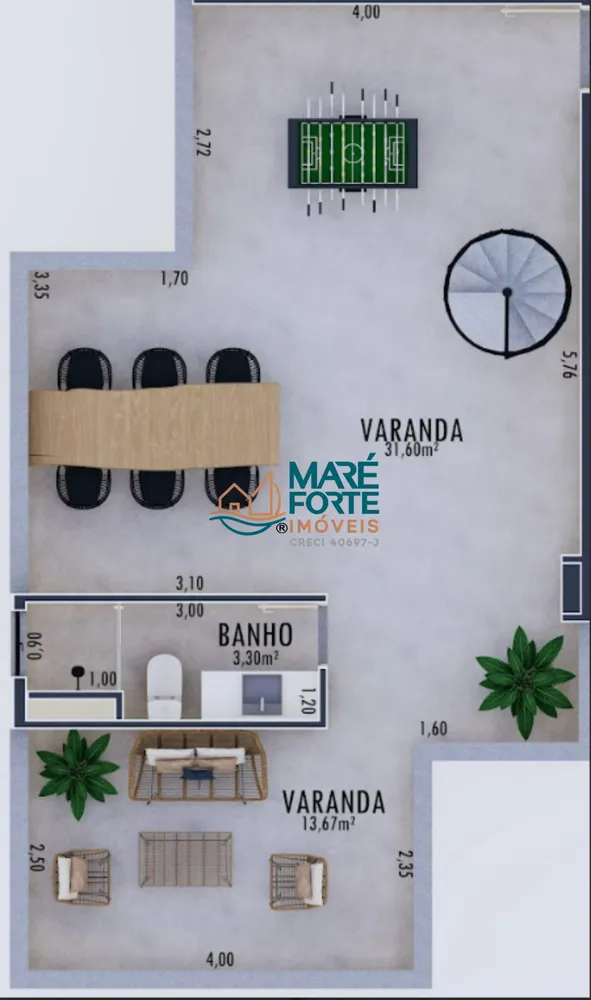 Apartamento, 2 quartos, 50 m² - Foto 12