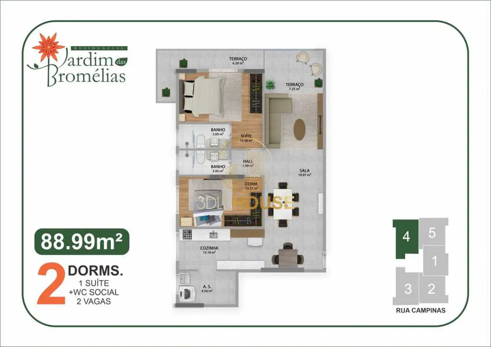 Apartamento, 2 quartos, 79 m² - Foto 14