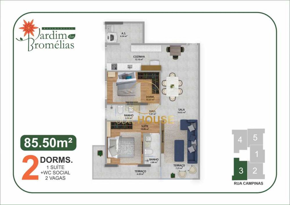Apartamento, 2 quartos, 79 m² - Foto 12