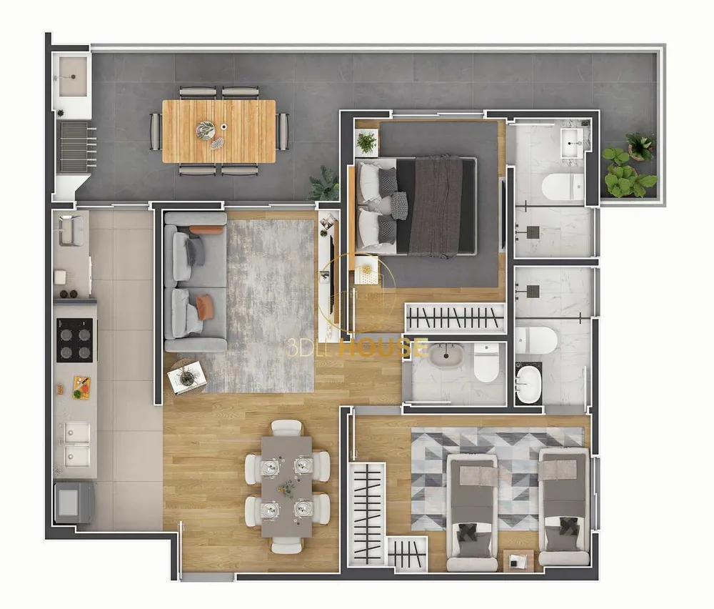 Apartamento, 2 quartos, 76 m² - Foto 23