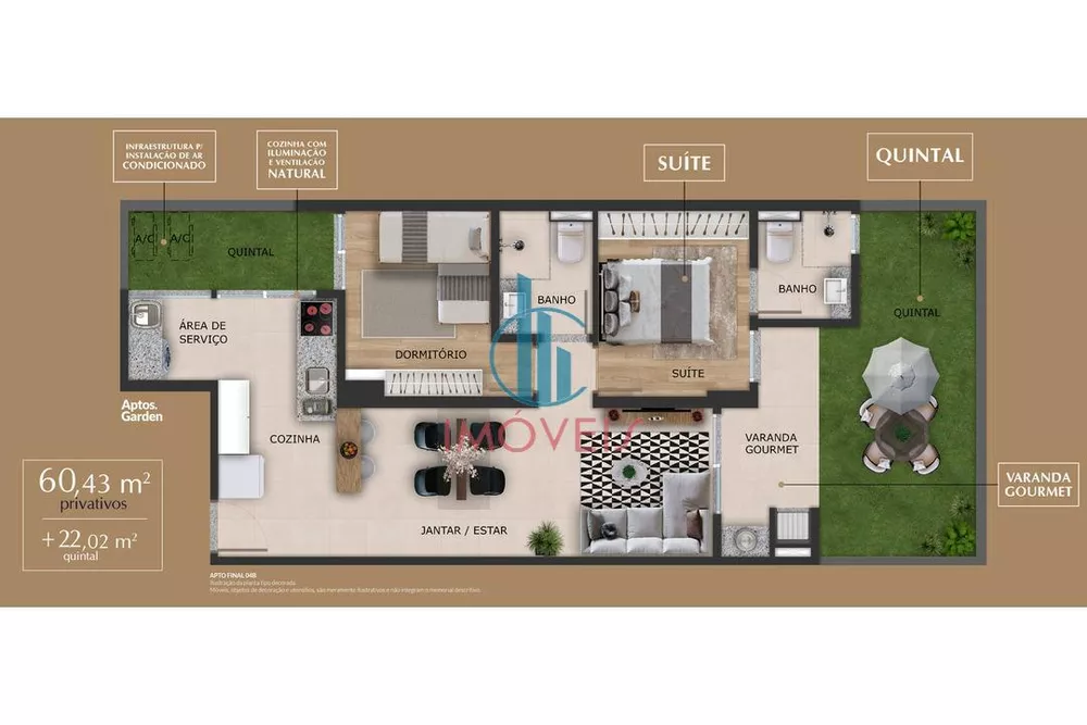 Apartamento, 2 quartos, 102 m² - Foto 4