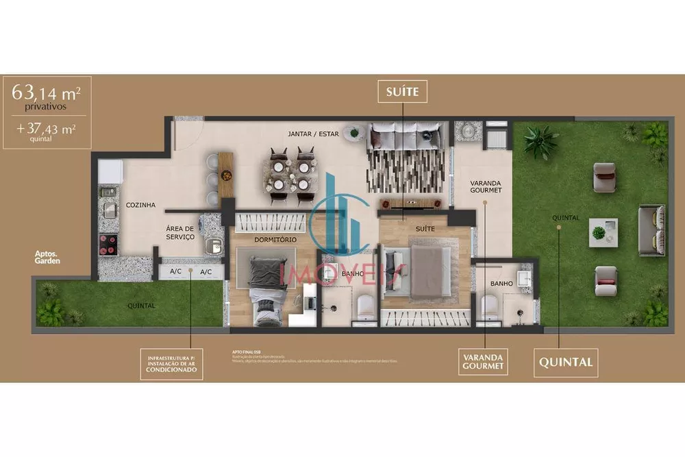 Apartamento, 2 quartos, 102 m² - Foto 5