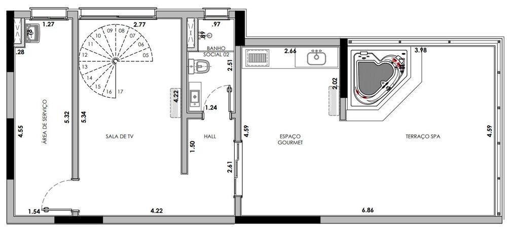 Apartamento, 2 quartos, 115 m² - Foto 3