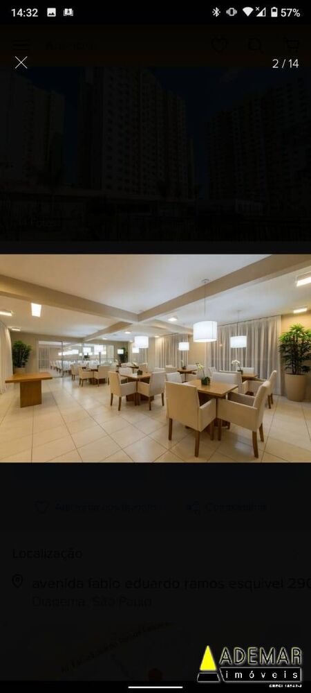 Apartamento à venda com 3 quartos, 54m² - Foto 2