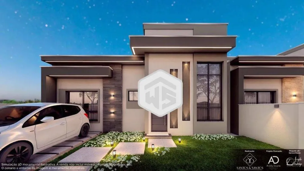 Casa, 3 quartos, 73 m² - Foto 1