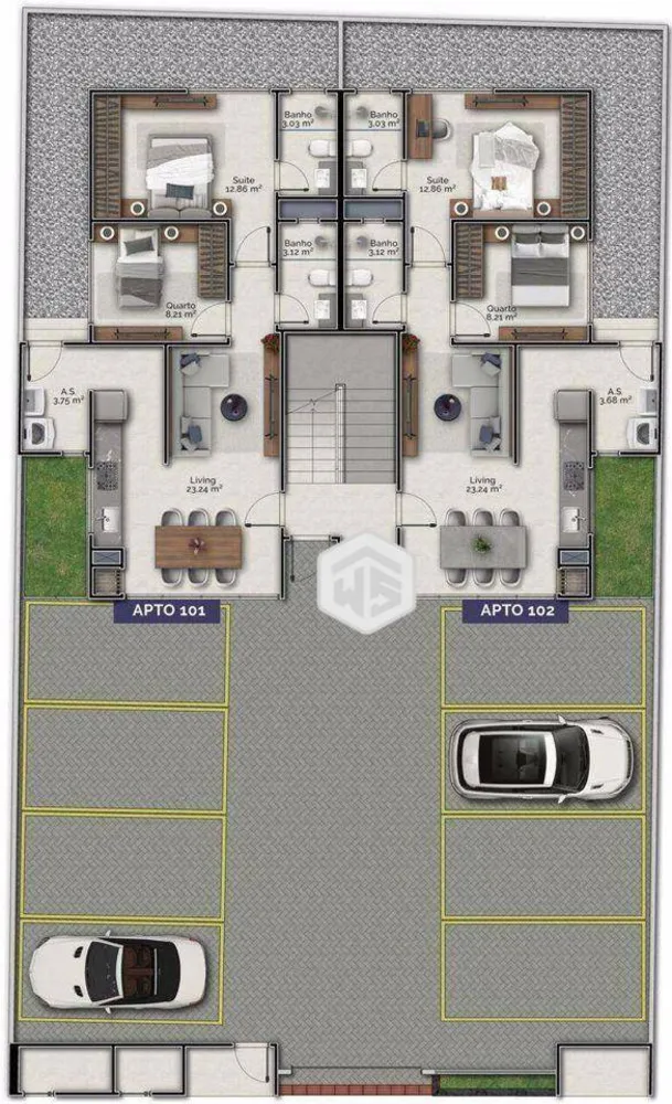Apartamento, 2 quartos, 62 m² - Foto 6