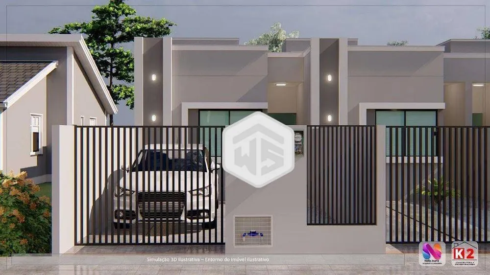 Casa, 2 quartos, 59 m² - Foto 1