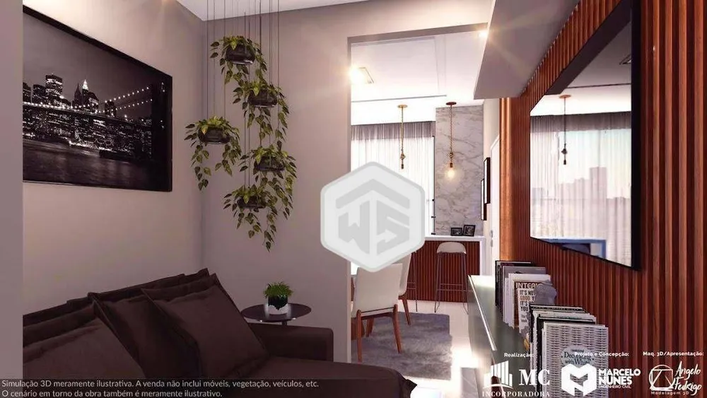 Apartamento, 2 quartos, 60 m² - Foto 1