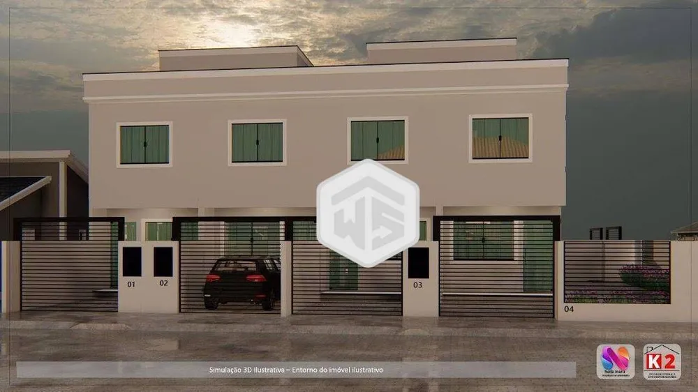 Sobrado, 2 quartos, 70 m² - Foto 1