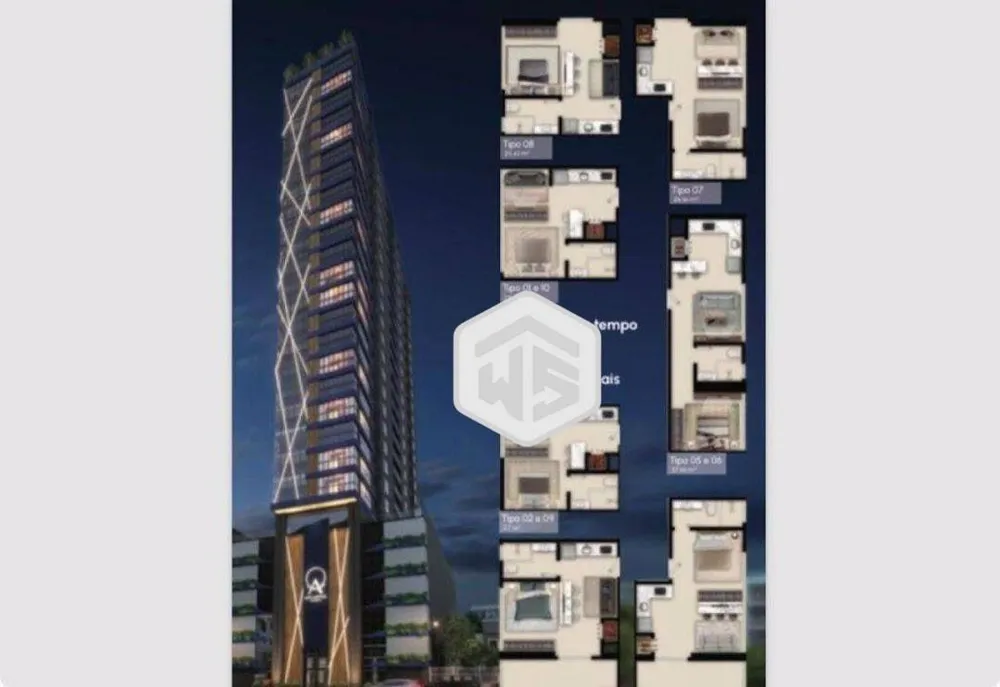 Apartamento, 1 quarto, 37 m² - Foto 1