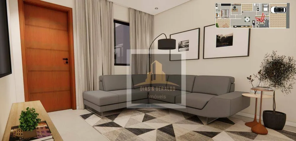 Casa, 3 quartos, 88 m² - Foto 4