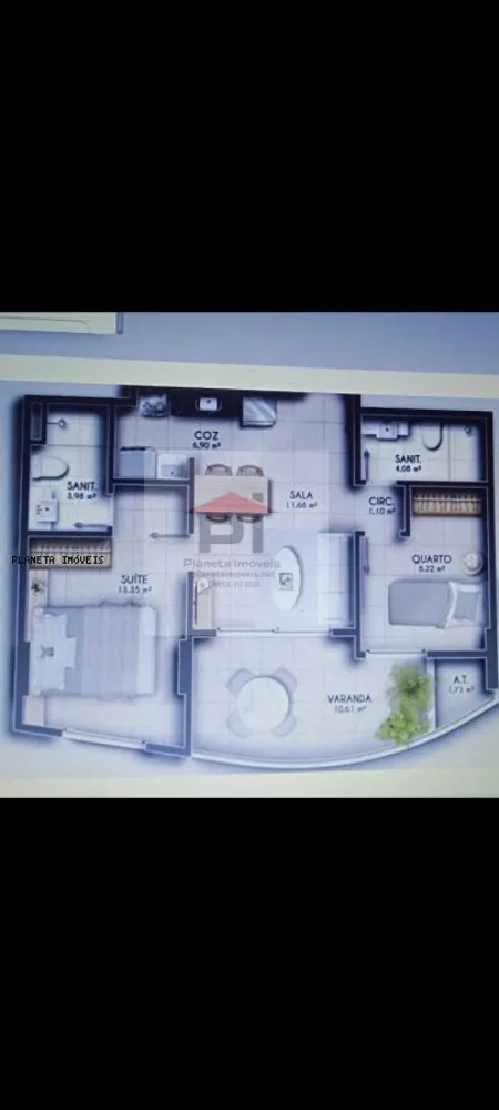Apartamento, 2 quartos, 61 m² - Foto 5