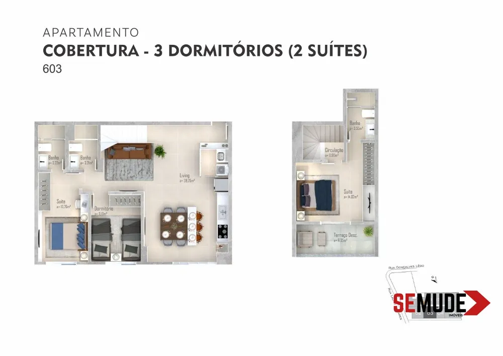Apartamento, 3 quartos, 107 m² - Foto 12