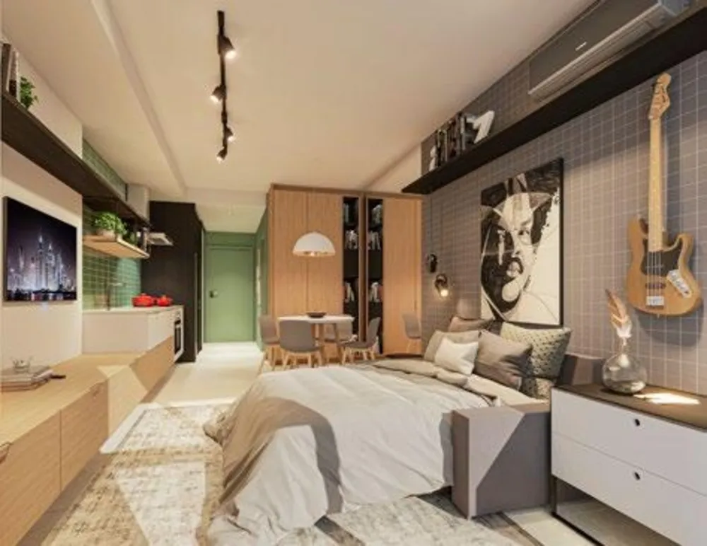 Apartamento, 1 quarto, 35 m² - Foto 1