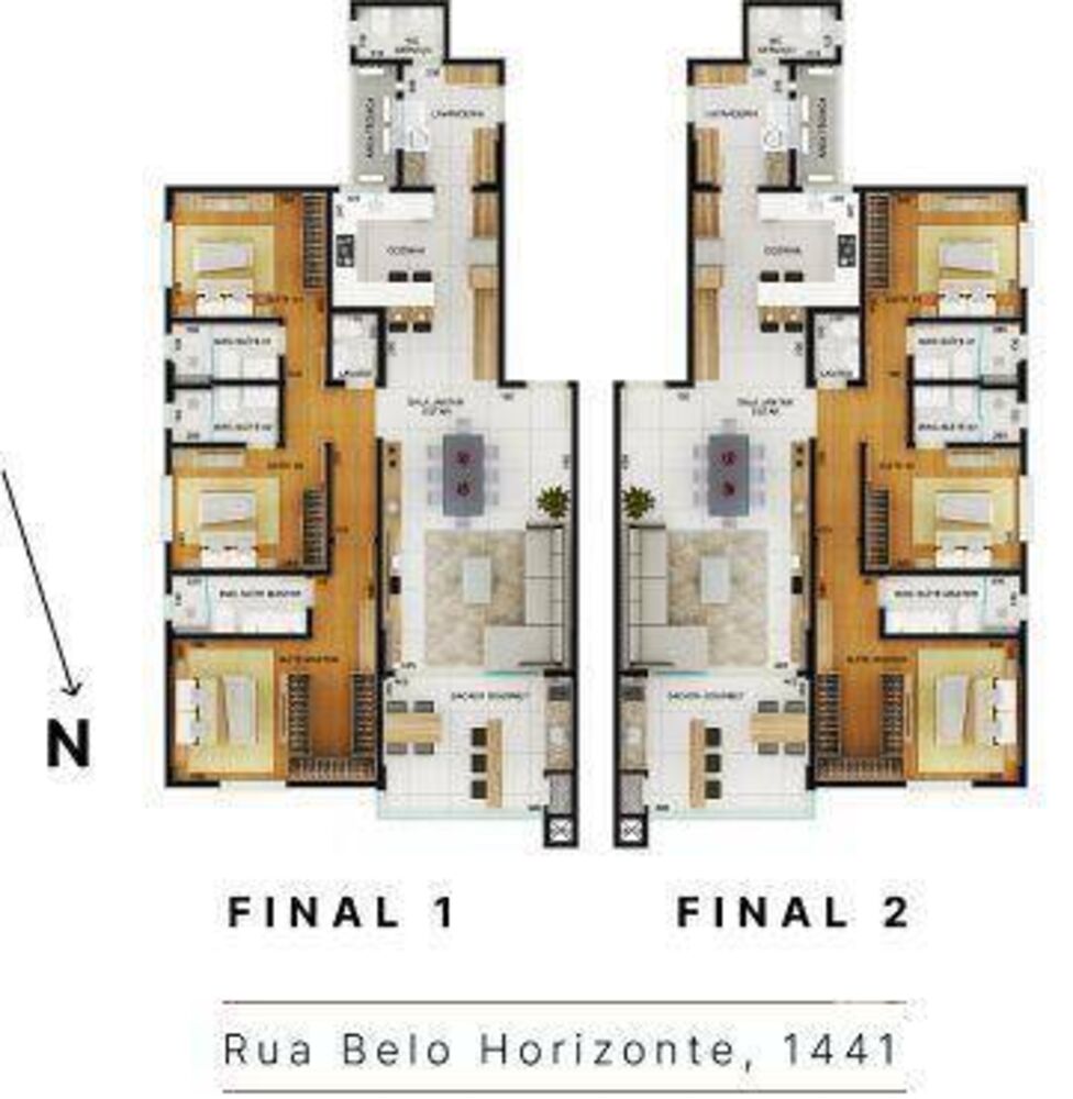 Apartamento à venda com 3 quartos, 167m² - Foto 5
