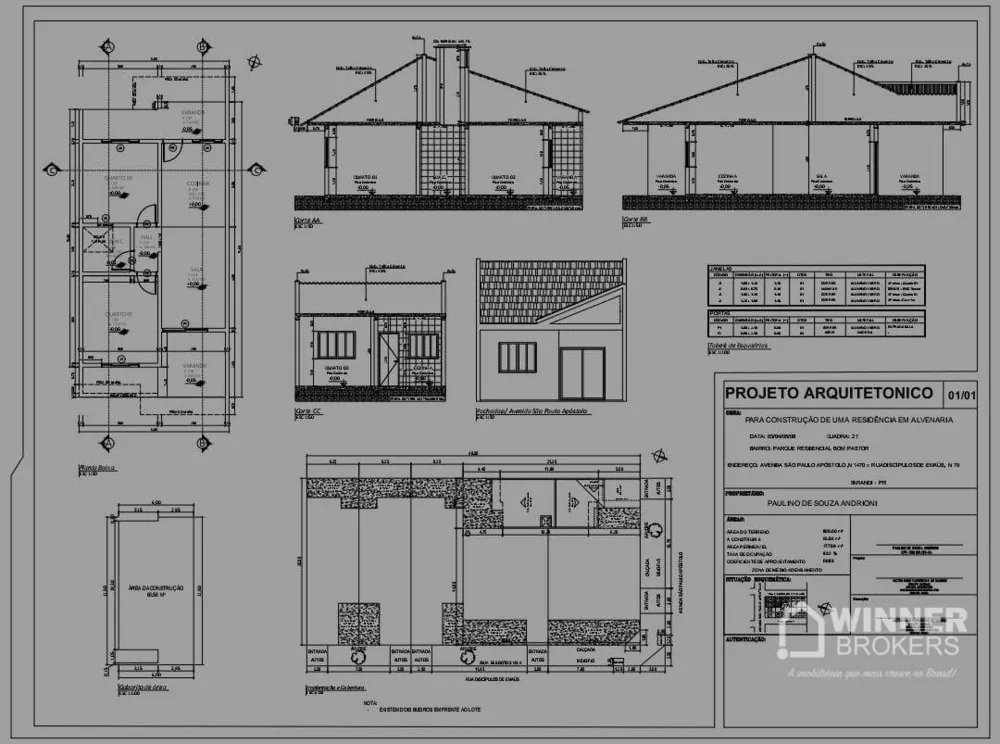 Casa à venda com 2 quartos, 67m² - Foto 1