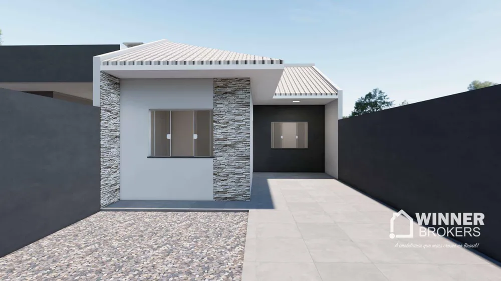 Casa, 3 quartos, 65 m² - Foto 1