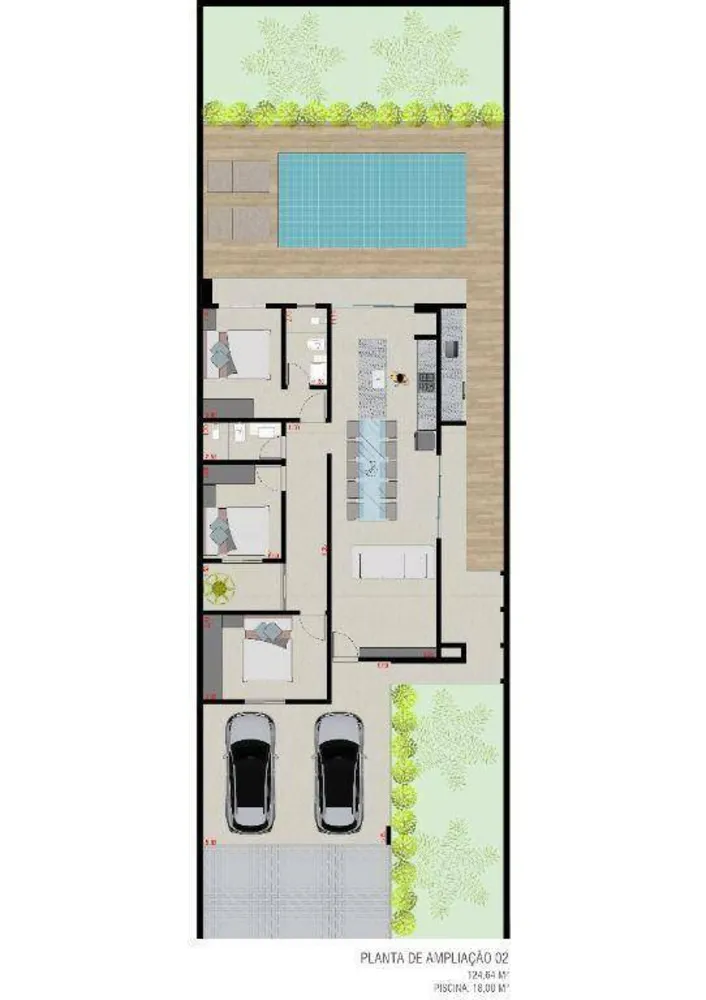 Casa, 3 quartos, 124 m² - Foto 9