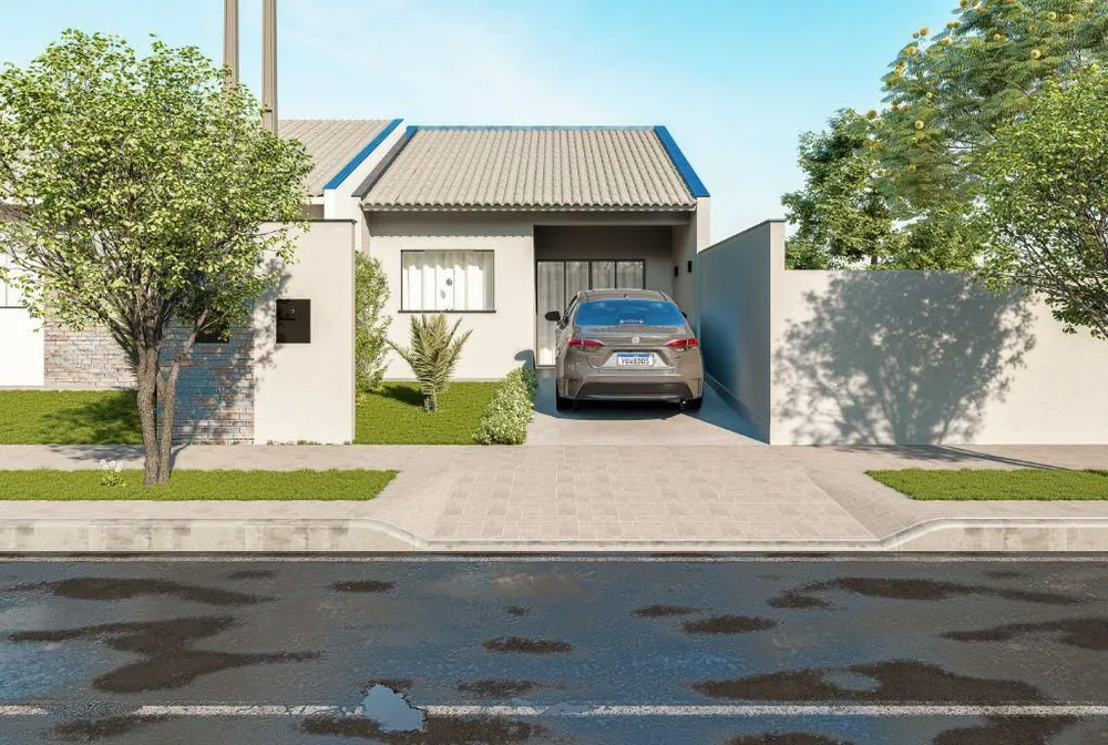 Casa, 3 quartos, 70 m² - Foto 1