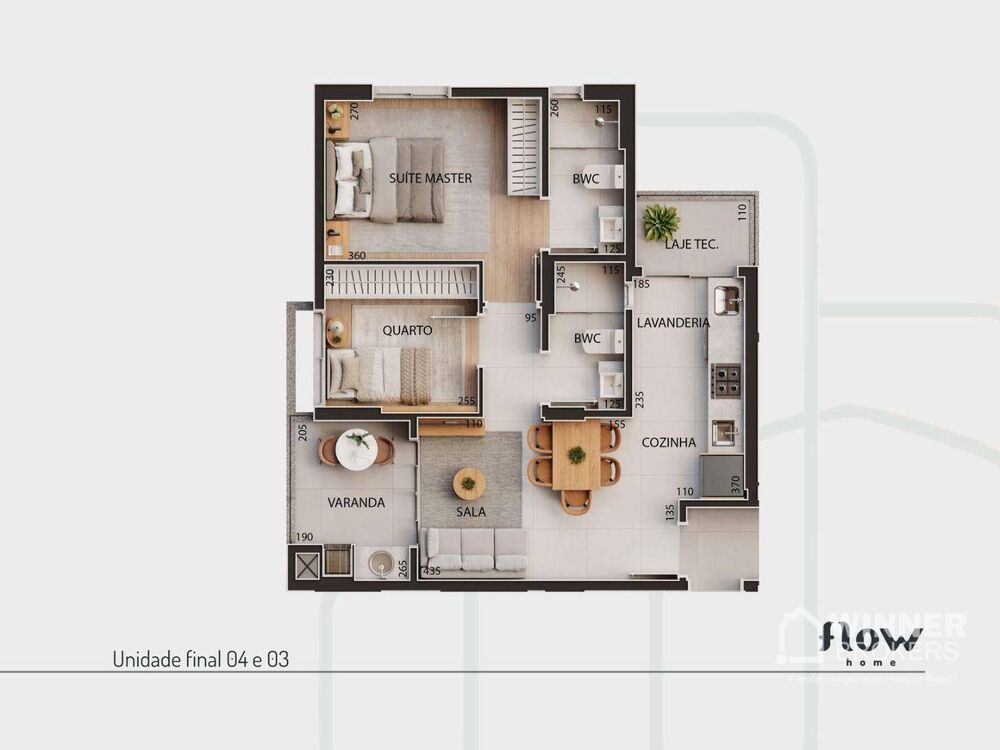 Apartamento, 2 quartos, 58 m² - Foto 4