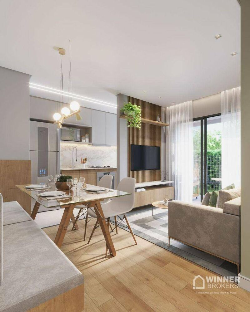 Apartamento à venda com 2 quartos, 52m² - Foto 2