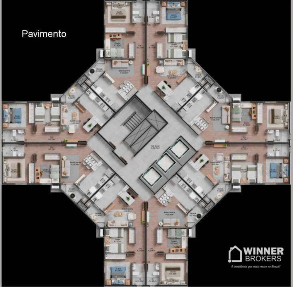 Apartamento, 2 quartos, 54 m² - Foto 11