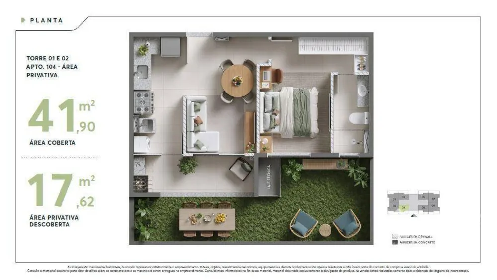 Apartamento, 2 quartos, 51 m² - Foto 11