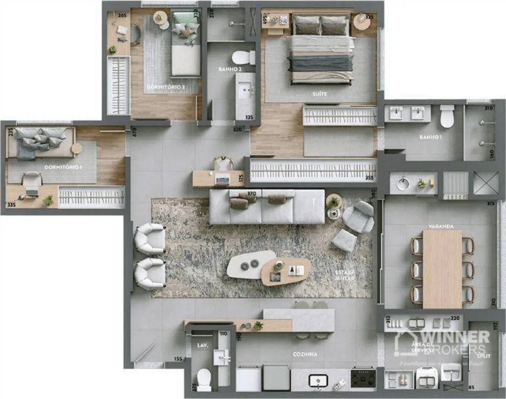 Apartamento, 3 quartos, 118 m² - Foto 10